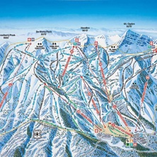 Pistkarta Snowbasin