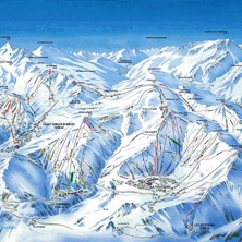Pistkarta St Sorlin d'Arves