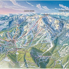 Pistkarta Whitefish Mountain Resort