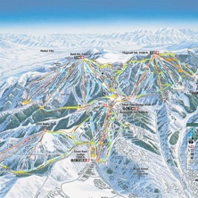 Pistkarta Deer Valley Resort