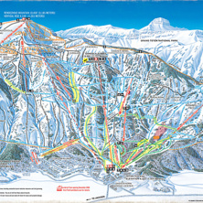 Pistkarta Jackson Hole