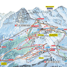 Pistkarta Wengen