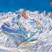 Pistkarta Saas-Fee