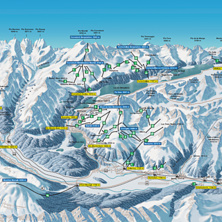 Pistkarta St Moritz - Corviglia