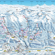 Pistkarta Unterbäch - Brandalp