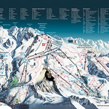 Pistkarta Zermatt-Cervinia pistkarta 2020