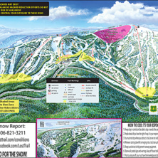 Pistkarta Lost Trail - Powder Mtn