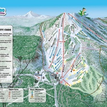 Pistkarta Hoodoo Ski Area