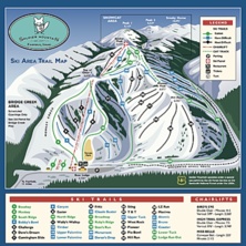 Pistkarta Soldier Mountain Ski Area