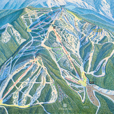 Pistkarta Montana Snowbowl