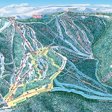 Pistkarta Red Lodge Mountain