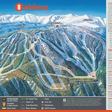 Pistkarta Eldora Mountain Resort