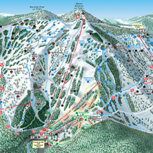 Pistkarta Great Divide