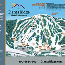 Pistkarta Giants Ridge Resort