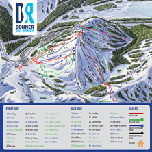 Pistkarta Donner Ski Ranch