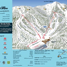 Pistkarta Lee Canyon
