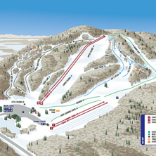 Pistkarta Willard Mountain