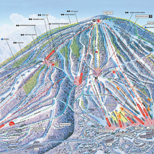 Pistkarta Stratton Mountain