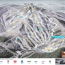 Pistkarta Mount Sunapee