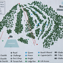 Pistkarta Royal Mountain Ski Area