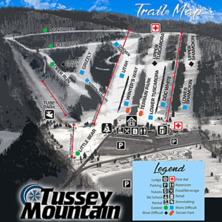 Pistkarta Tussey Mountain