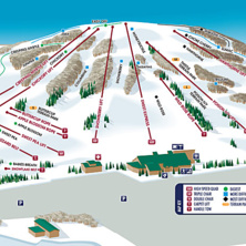 Pistkarta Bittersweet Ski Area