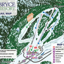 Pistkarta Bryce Resort