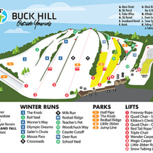 Pistkarta Buck Hill