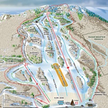 Pistkarta Camden Snow Bowl