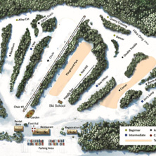 Pistkarta Christmas Mountain