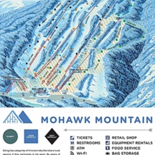 Pistkarta Mohawk Mountain