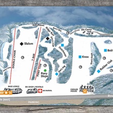 Pistkarta Otis Ridge Ski Area