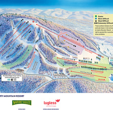 Pistkarta Liberty Mountain Resort