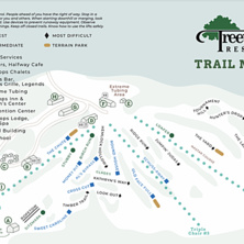 Pistkarta Treetops Resort