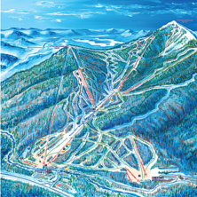 Pistkarta Whiteface Mountain Resort