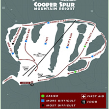 Pistkarta Cooper Spur