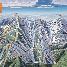 Pistkarta Silver Mountain