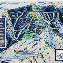 Pistkarta Pebble Creek Ski Area