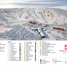 Pistkarta Horseshoe Resort