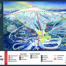 Pistkarta Baldy Mountain Resort