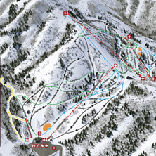 Pistkarta Cherry Peak Resort