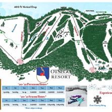 Pistkarta Otsego Resort