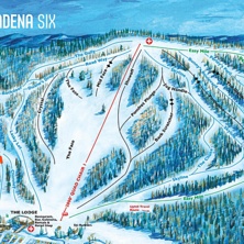 Pistkarta Saskadena Six