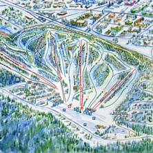 Pistkarta Sommet Olympia