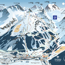 Pistkarta Pralognan La Vanoise