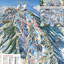 Pistkarta Aspen Mountain