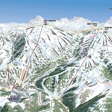 Pistkarta Grand Targhee Resort