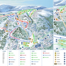 Pistkarta Vrådal