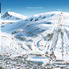 Pistkarta Tromsø