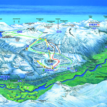 Pistkarta Solheisen Hemsedal